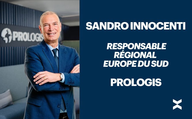 Sandro Innocenti accède au poste de responsable régional Europe du Sud chez Prologis